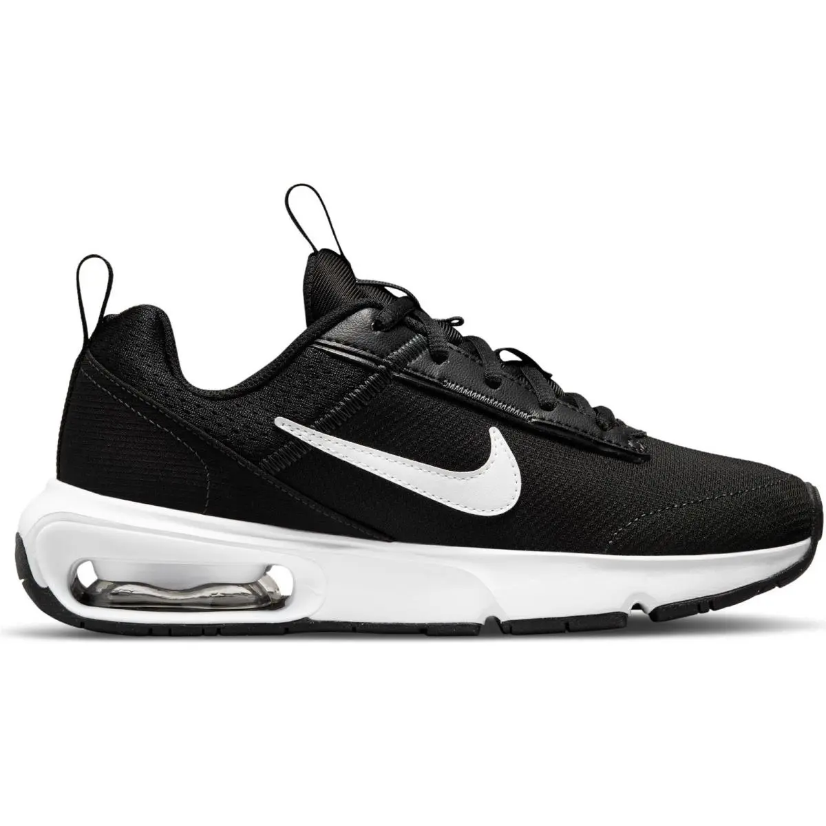 Nike Air Max Intrlk Lite Big Kid Sneakers Black/white Size 5.5Y