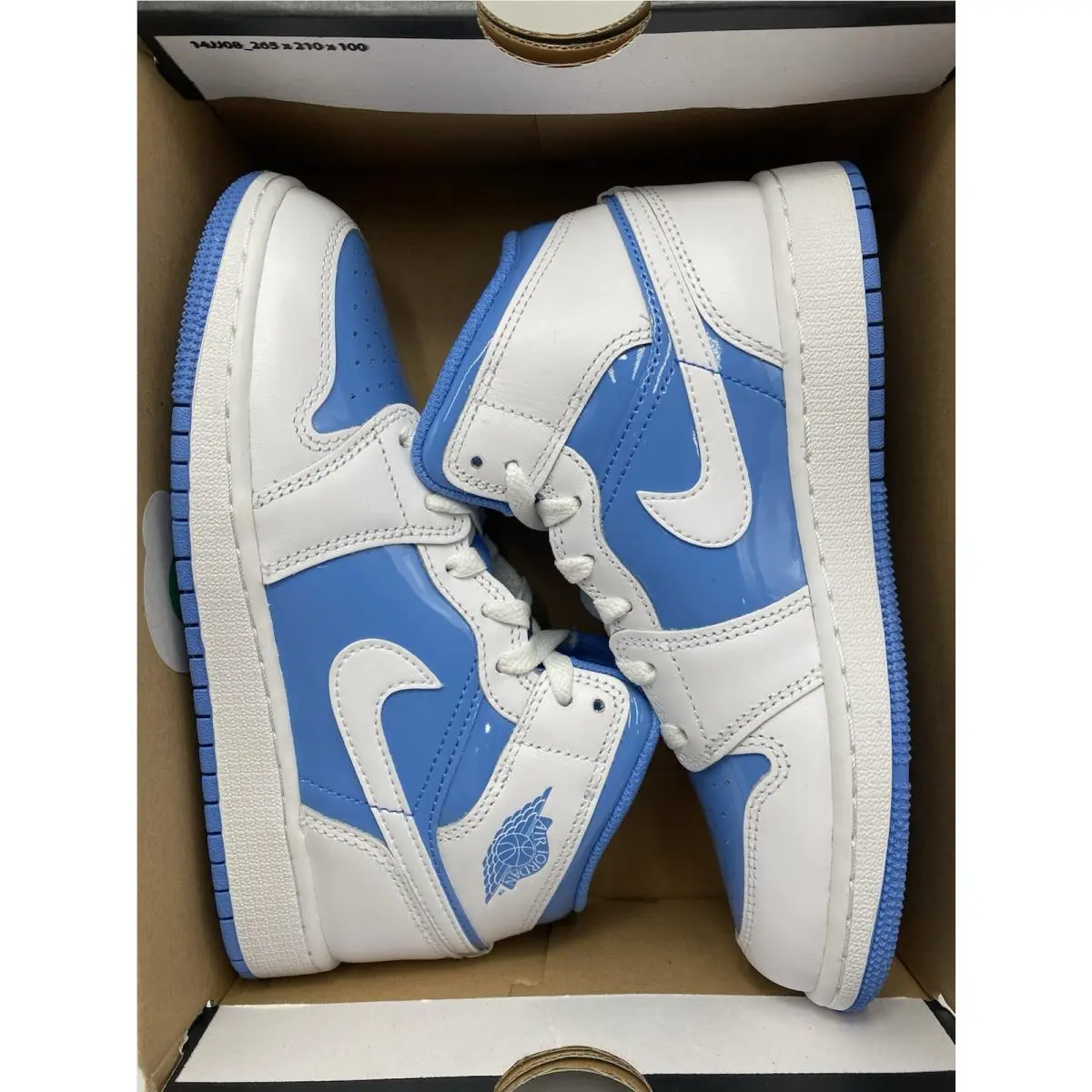 Nike shoes - Nike Air Jordan 1 - Air - FZ3933 114 - White/Legend Blue (UPC: 197600734814) 5