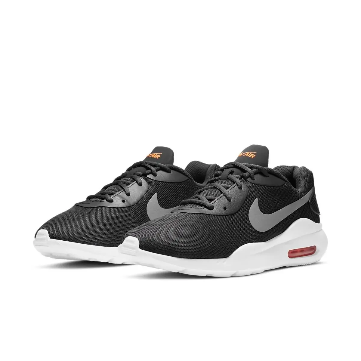 Nike Mens Air Max Oketo Knit Fitness Running Shoes - Anthracite Wolf Grey 13