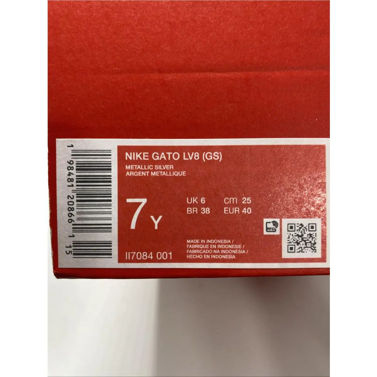 Nike shoes - Nike Gato - Gato - II7084 001 - Metallic Silver (UPC: 198481208661) 6
