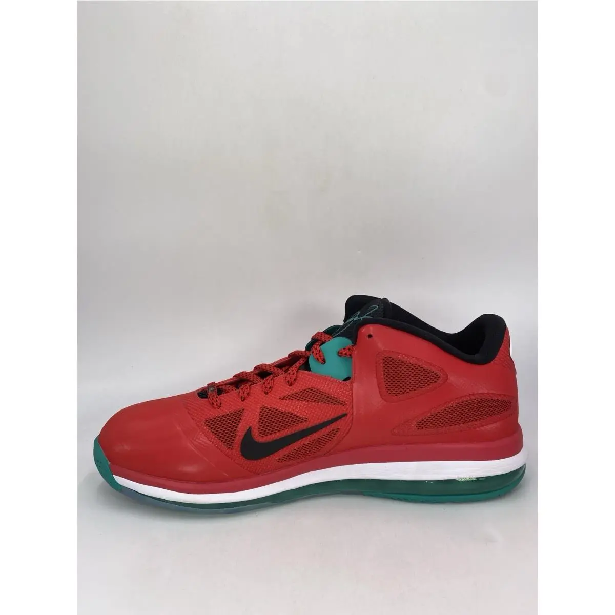 Nike shoes - Nike LeBron IX Low - LeBron Low - DH1485 600 - Action Red/Black-New Green (UPC: 194953638004) 1