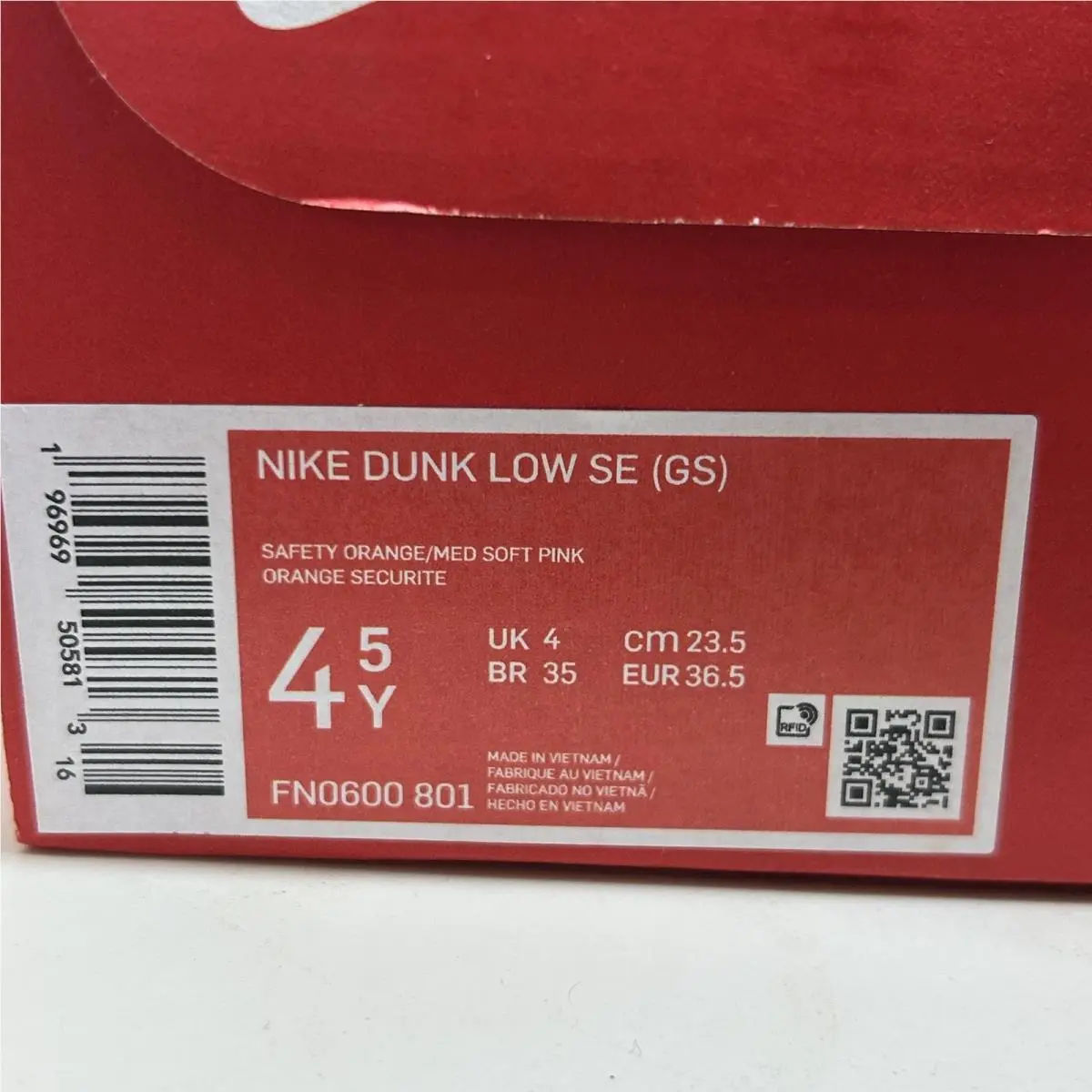 Nike shoes - Nike Dunk Low GS - Dunk Low - Orange 0