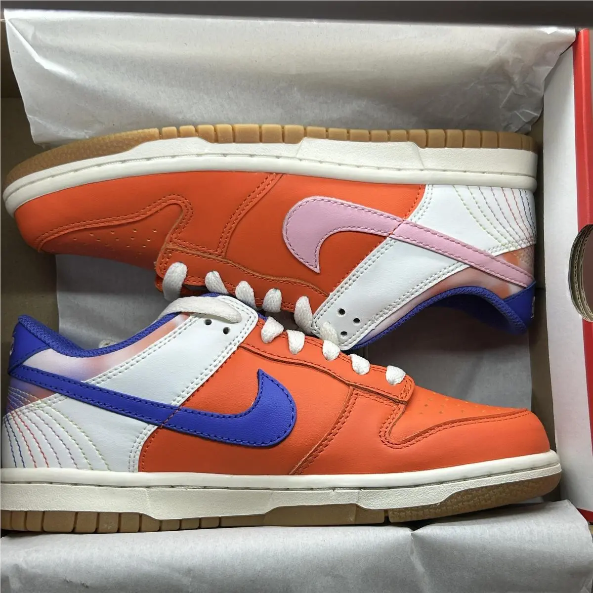 Nike shoes - Nike Dunk Low GS - Dunk Low - Orange 7