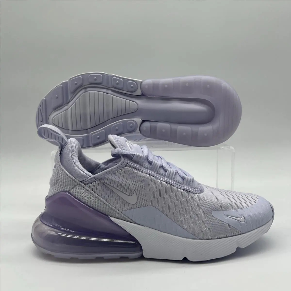 Womens Size 7.5 Nike Air Max 270 Amethyst Tint Purple Sneakers AH6789 502