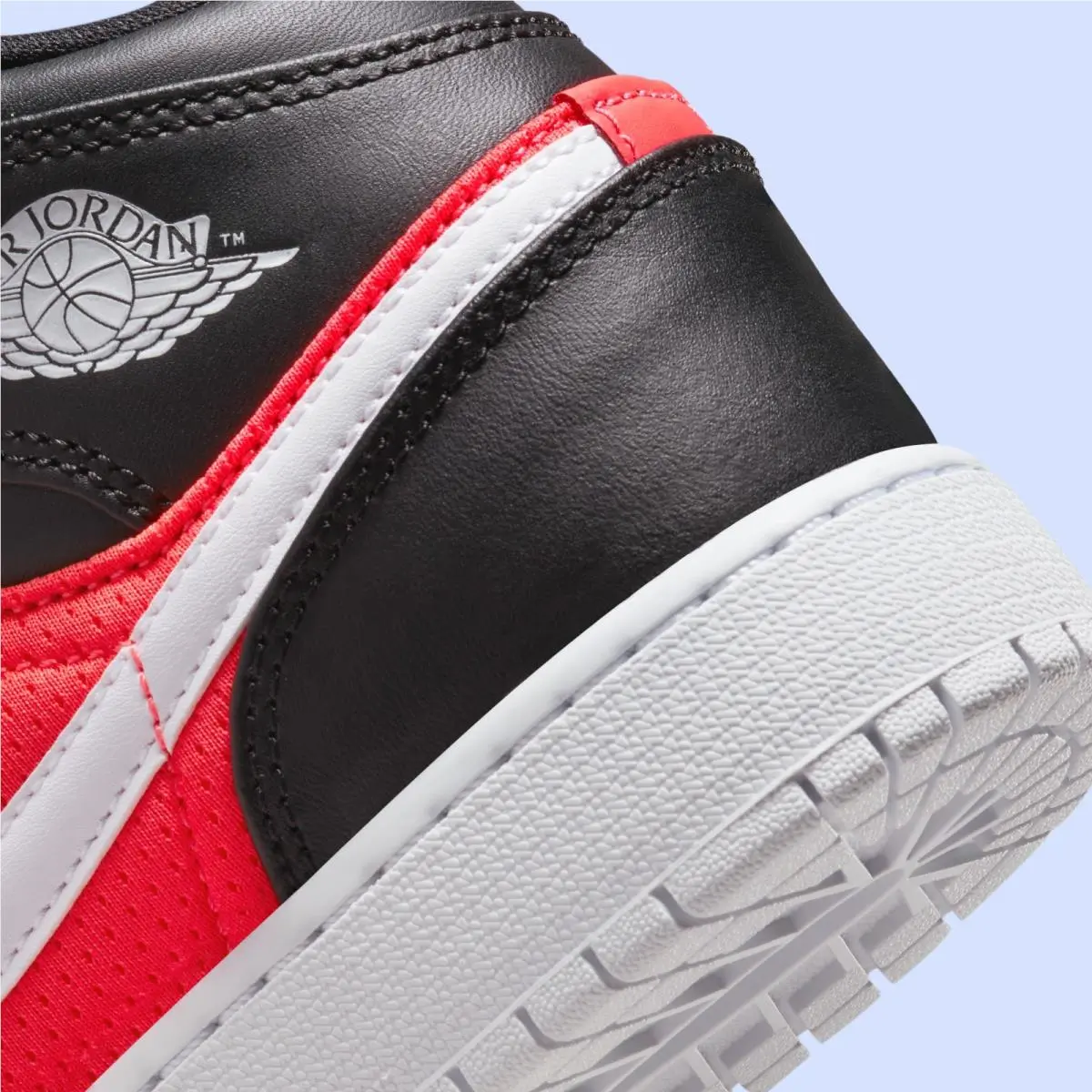 Nike shoes - Air Jordan 1 Mid - Air Mid - 943345-024 - Red (UPC: 195866725973) 5