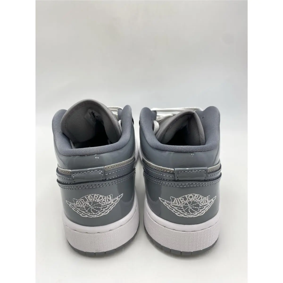 Nike shoes - Nike Air Jordan 1 - Air - HF3188 011 - Medium Grey/Cool Grey-White (UPC: 197859268795) 4