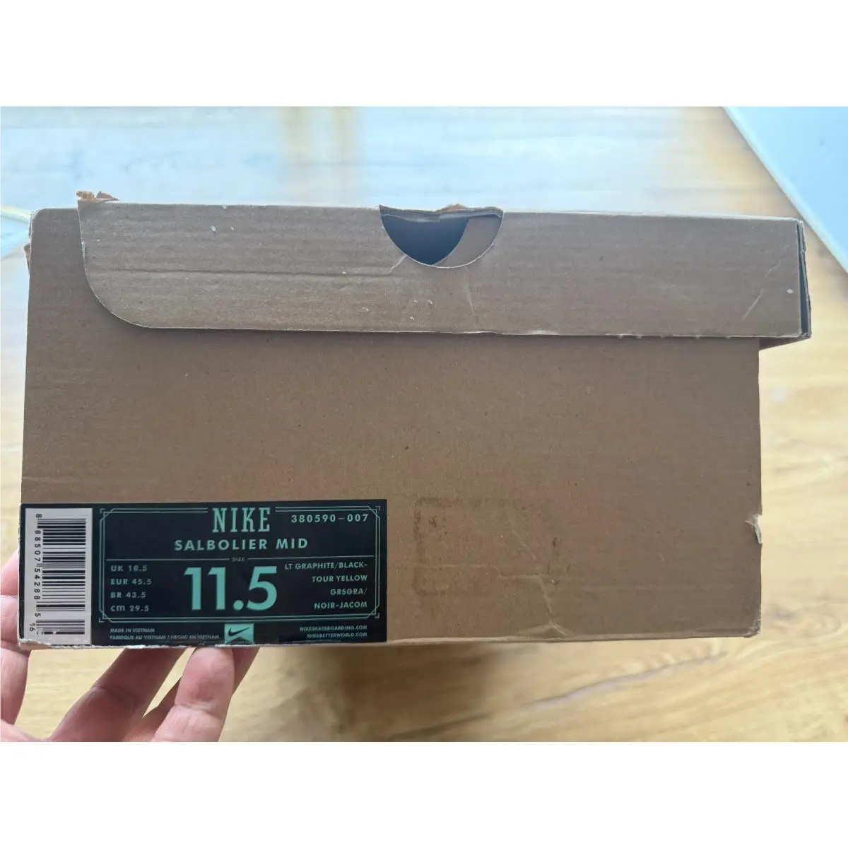 Nike shoes - Nike Salbolier - Salbolier - 380590-007 - Gray (UPC: 888507542885) 6