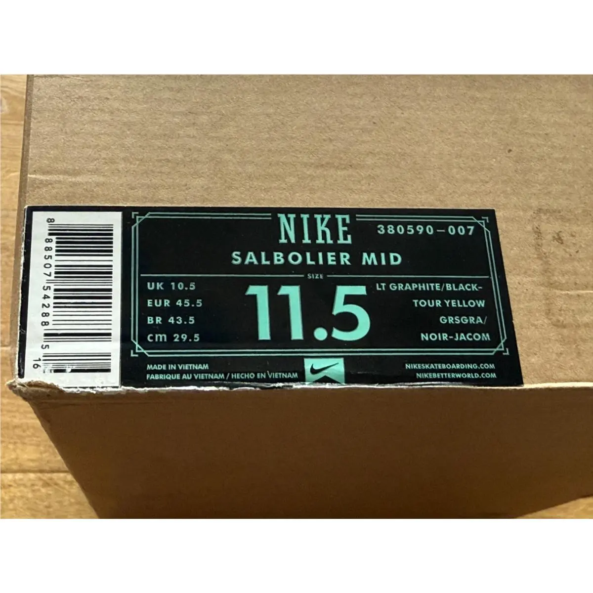 Nike shoes - Nike Salbolier - Salbolier - 380590-007 - Gray (UPC: 888507542885) 7