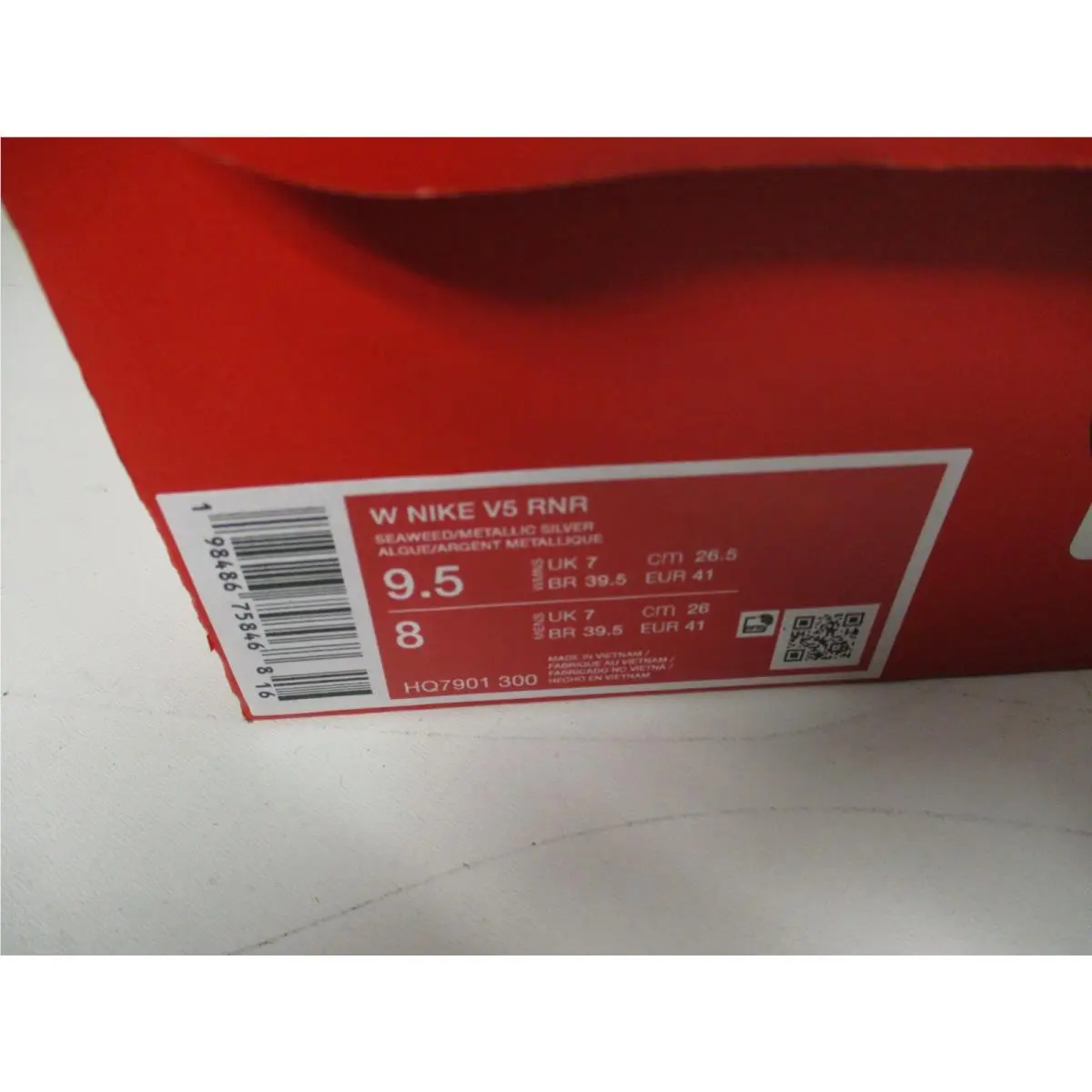 Nike shoes - Nike V5 RNR - RNR - HQ7901-300 - Silver 6