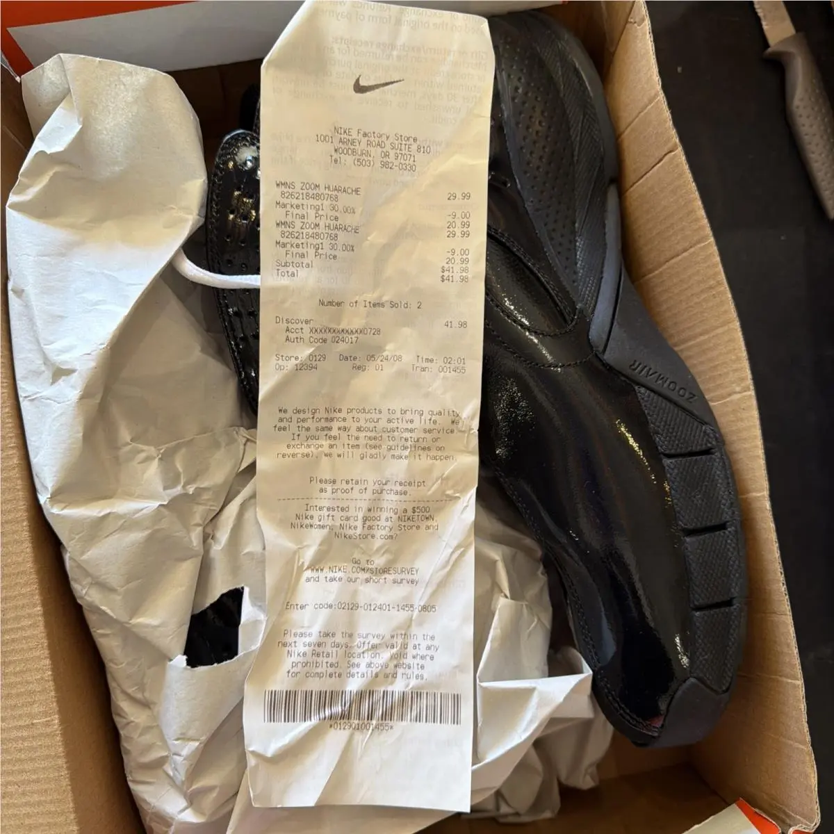 Nike shoes - Nike Zoom Huarache - Zoom Huarache - Black 9