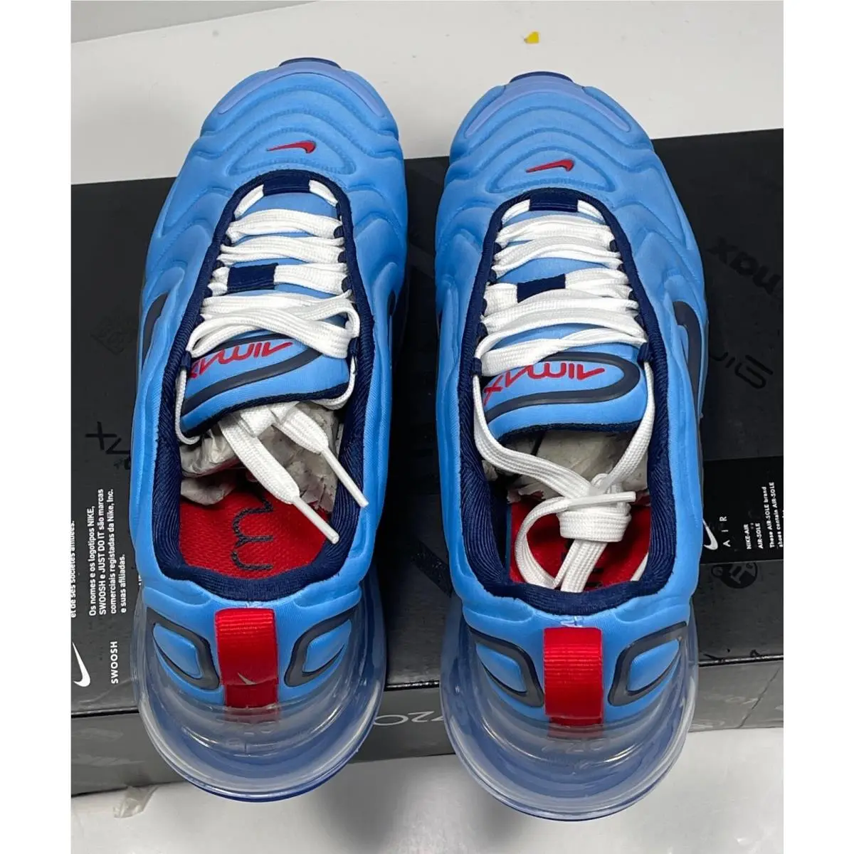 Nike shoes - Nike Air Max 720 - Air Max - AR9293 401 - University Blue (UPC: 192499472137) 7