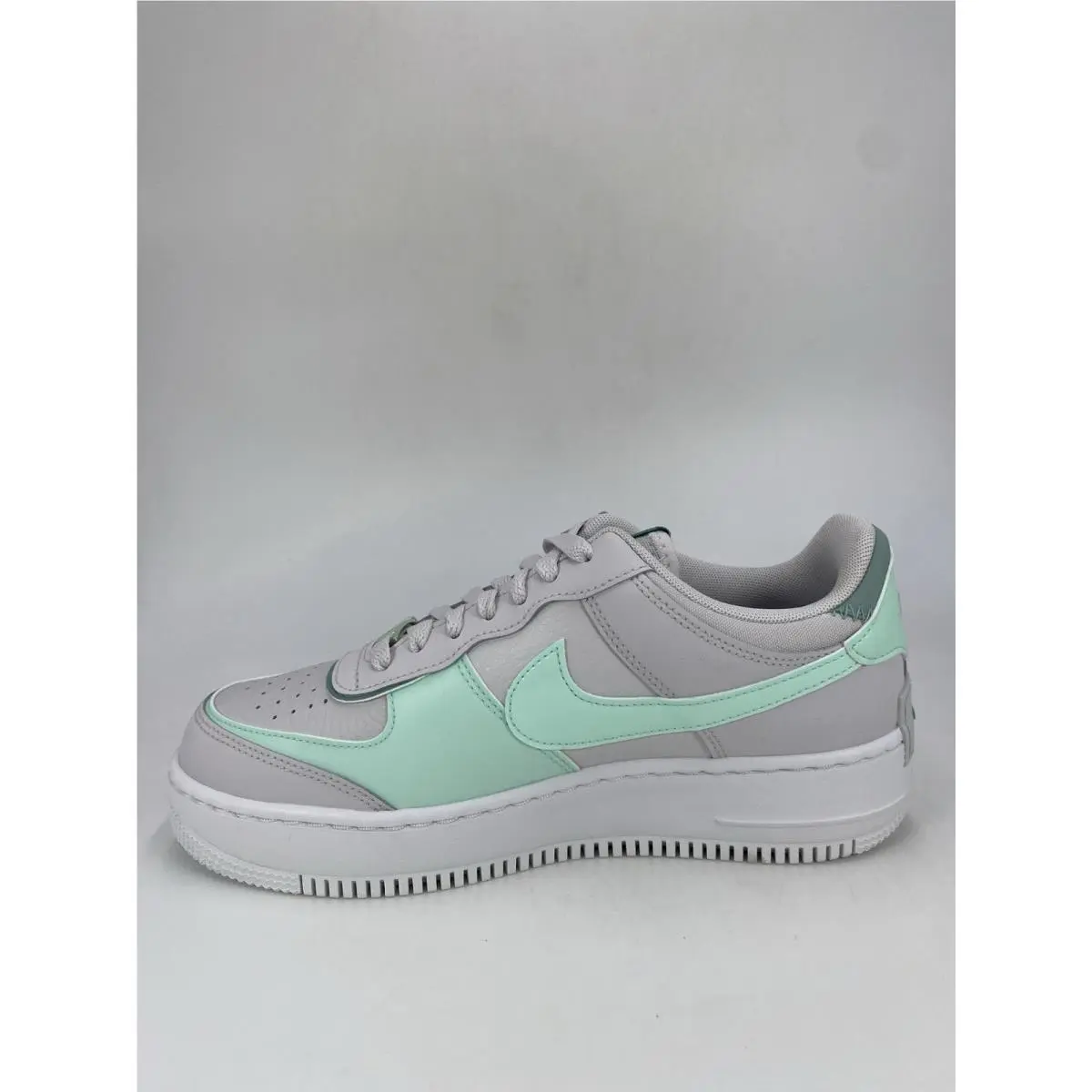 Nike shoes - Nike Air Force 1 Shadow - CI0919 005 - Vast Grey/Cannon-Mint Foam (UPC: 198480929437) 1
