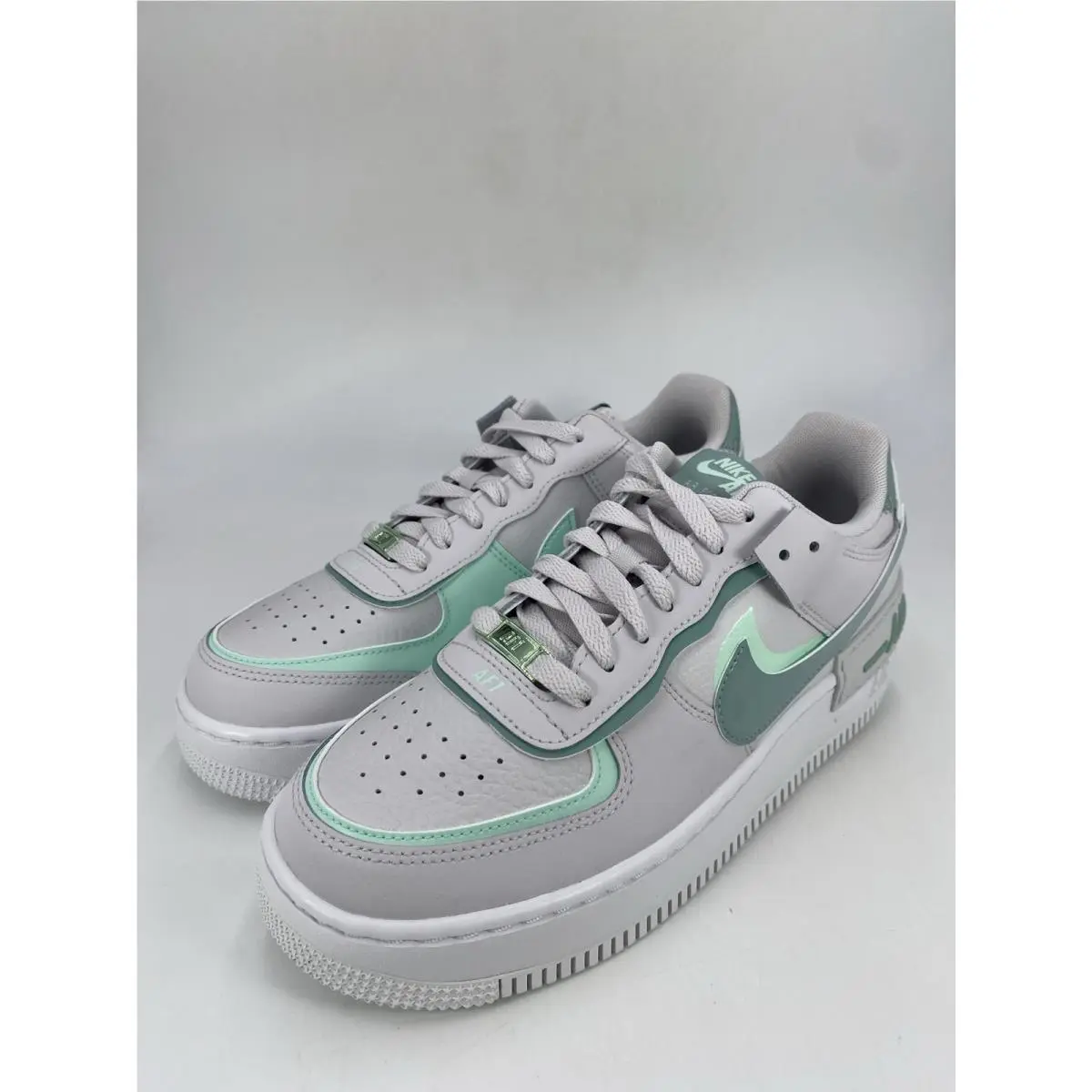 Nike shoes - Nike Air Force 1 Shadow - CI0919 005 - Vast Grey/Cannon-Mint Foam (UPC: 198480929437) 2
