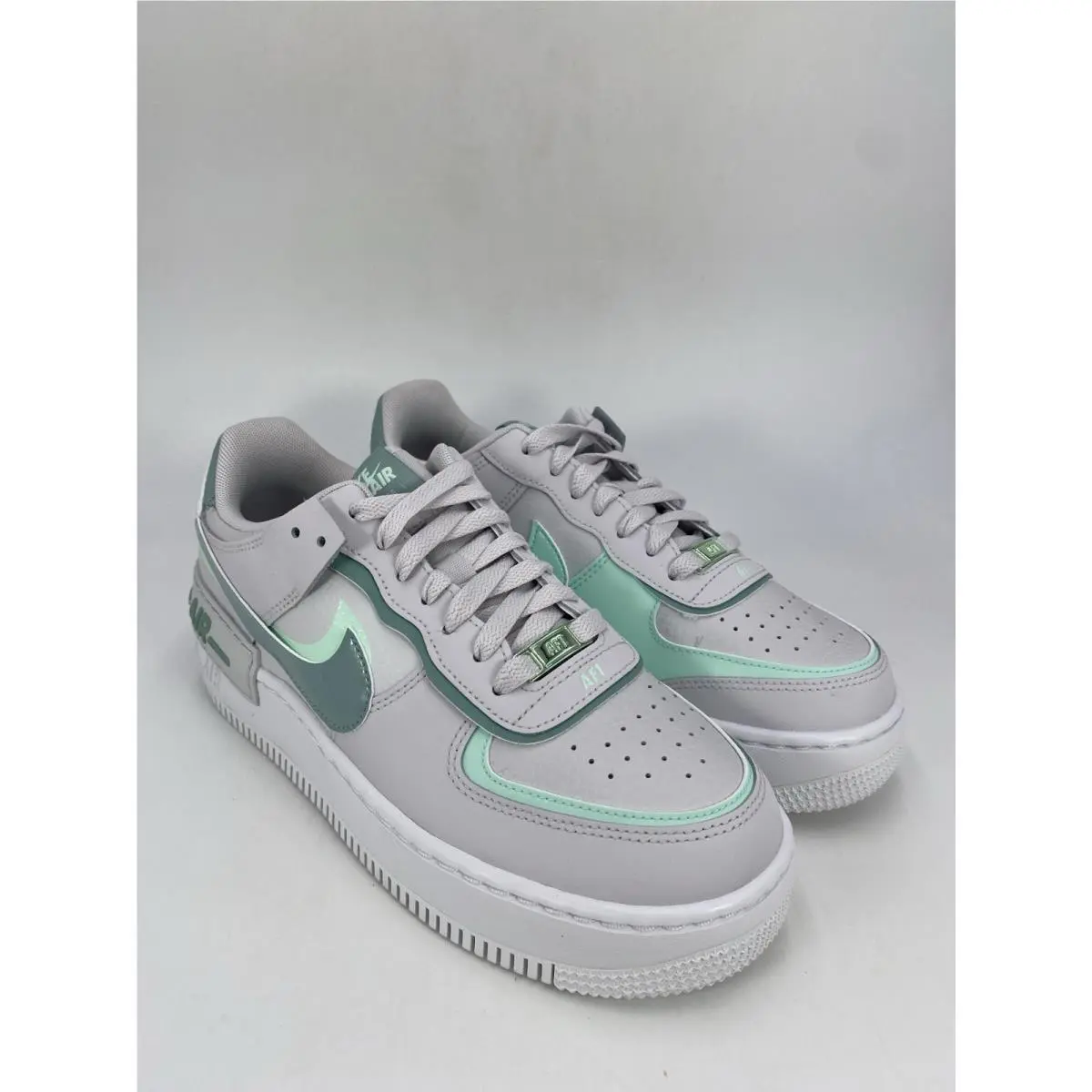 Nike shoes - Nike Air Force 1 Shadow - CI0919 005 - Vast Grey/Cannon-Mint Foam (UPC: 198480929437) 3