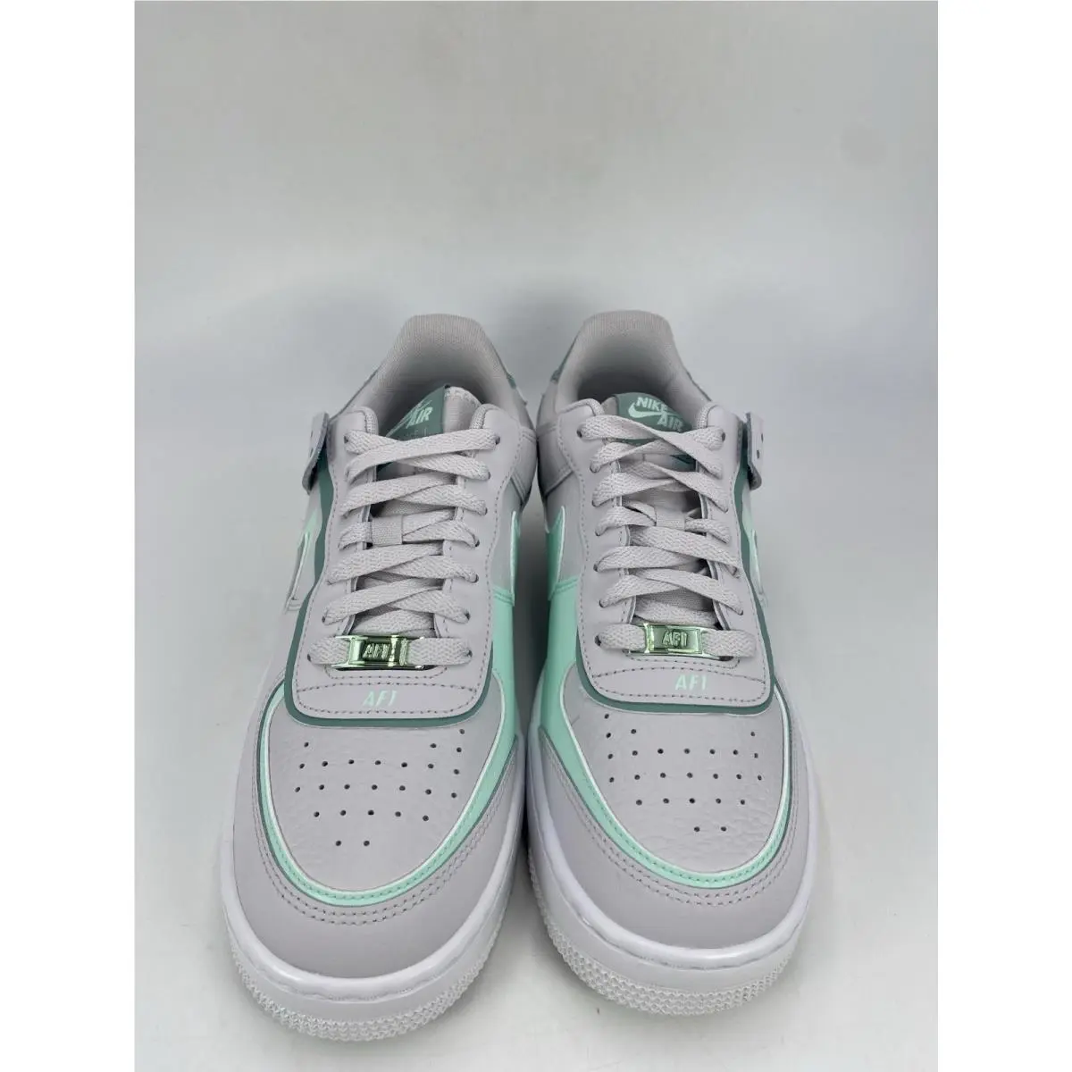 Nike shoes - Nike Air Force 1 Shadow - CI0919 005 - Vast Grey/Cannon-Mint Foam (UPC: 198480929437) 5