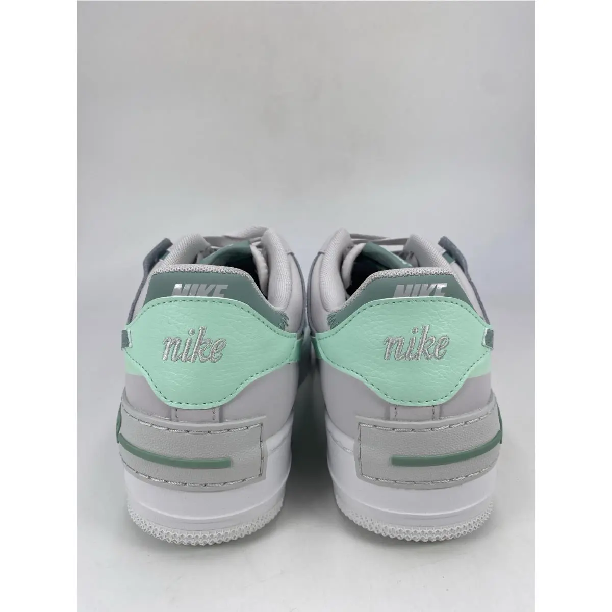Nike shoes - Nike Air Force 1 Shadow - CI0919 005 - Vast Grey/Cannon-Mint Foam (UPC: 198480929437) 6