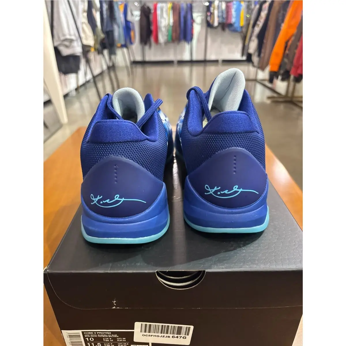 Nike shoes - Nike Kobe 5 - Kobe - Blue 3