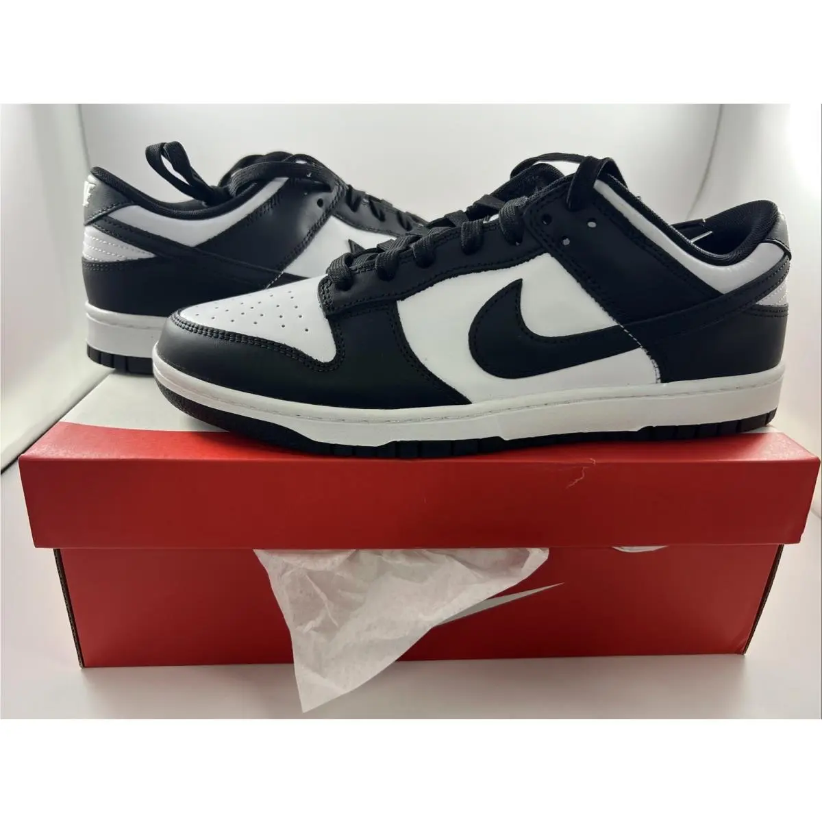 Nike Dunk Low Retro Panda White/black-white Size 11.5