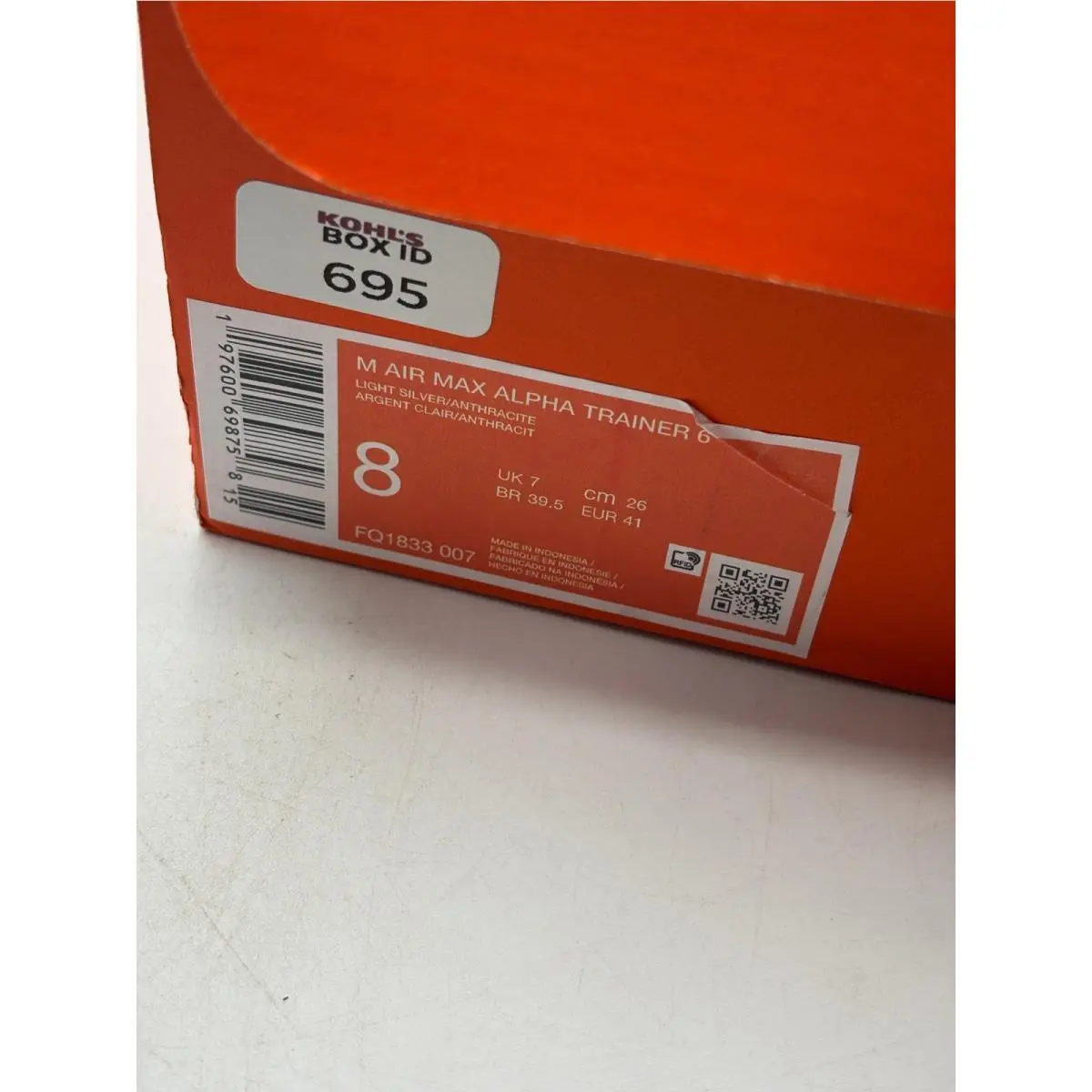 Nike shoes - Nike Air Max Alpha Trainer 6 - Gray 0