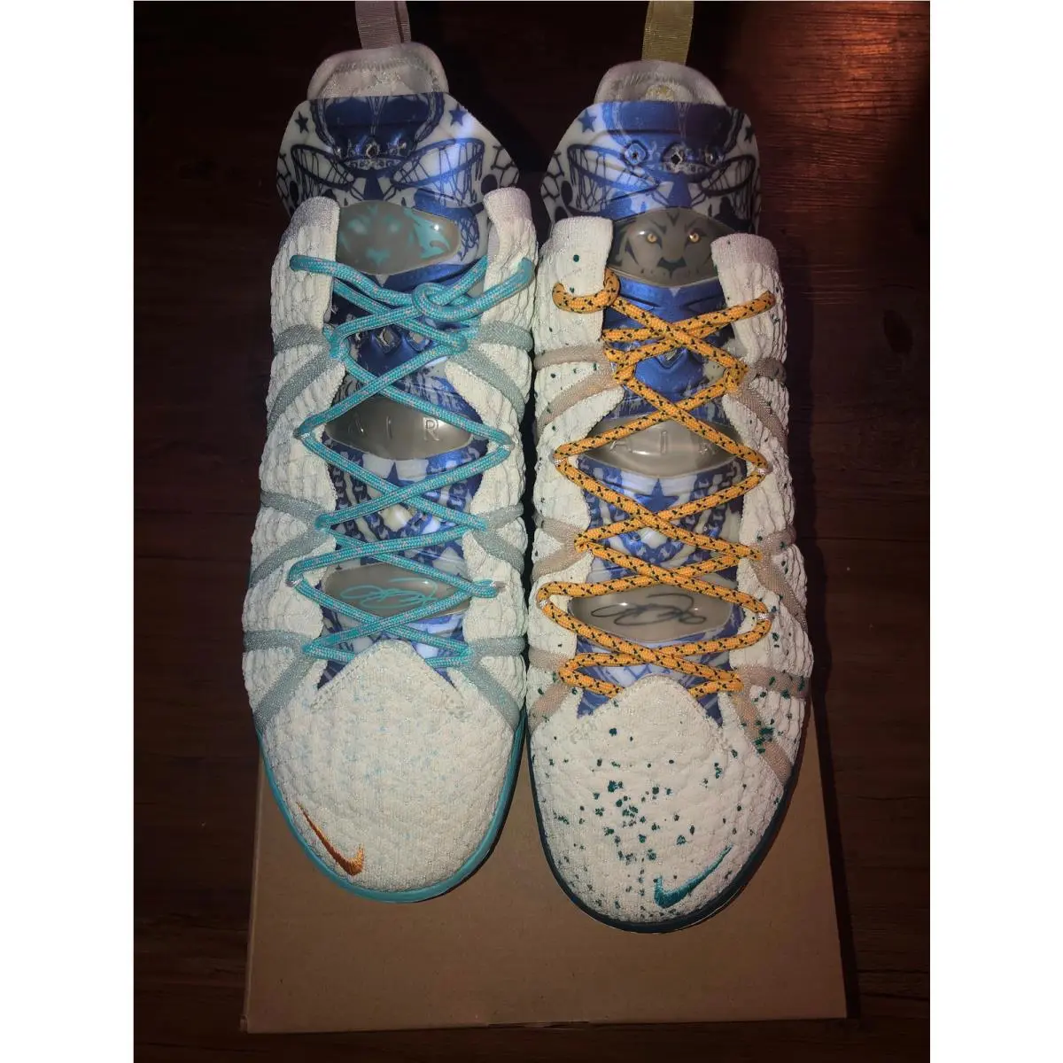 Nike Lebron 18 Lakers Home Size 11.5