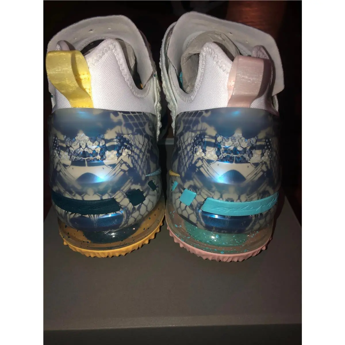 Nike shoes - LeBron 18 - LeBron - Multicolor, way: Championship Laker Pack 0