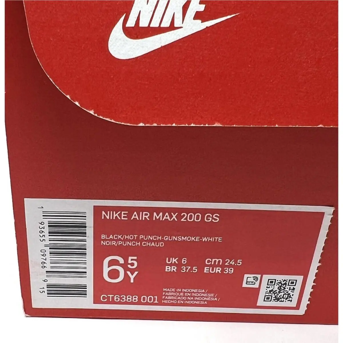 Nike shoes - Nike Air Max 200 - Air Max - Black, Pink, Gray (UPC: 193655097669) 10