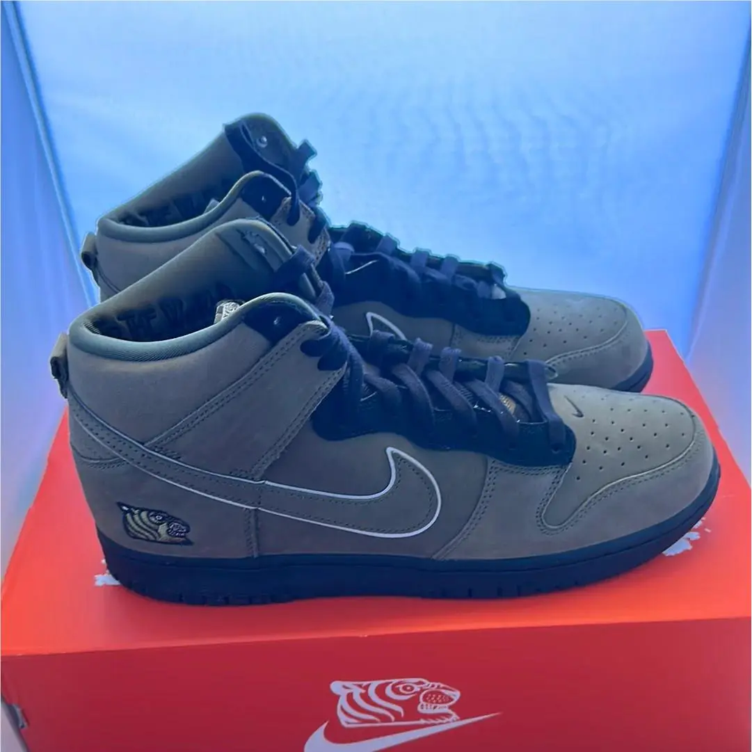Nike shoes - Dunk High - Dunk High - DR1456-200 - Green, way: Tiger 4