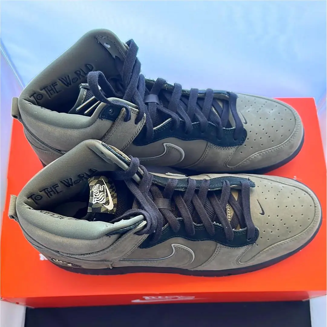 Nike shoes - Dunk High - Dunk High - DR1456-200 - Green, way: Tiger 5