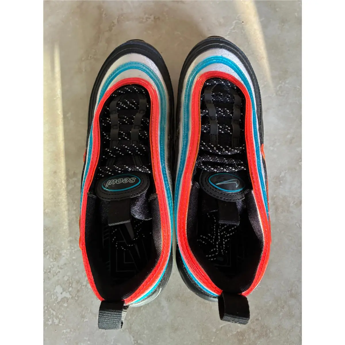 Nike shoes - Air Max 97 - Air Max - Black, way: Neon Seoul 2