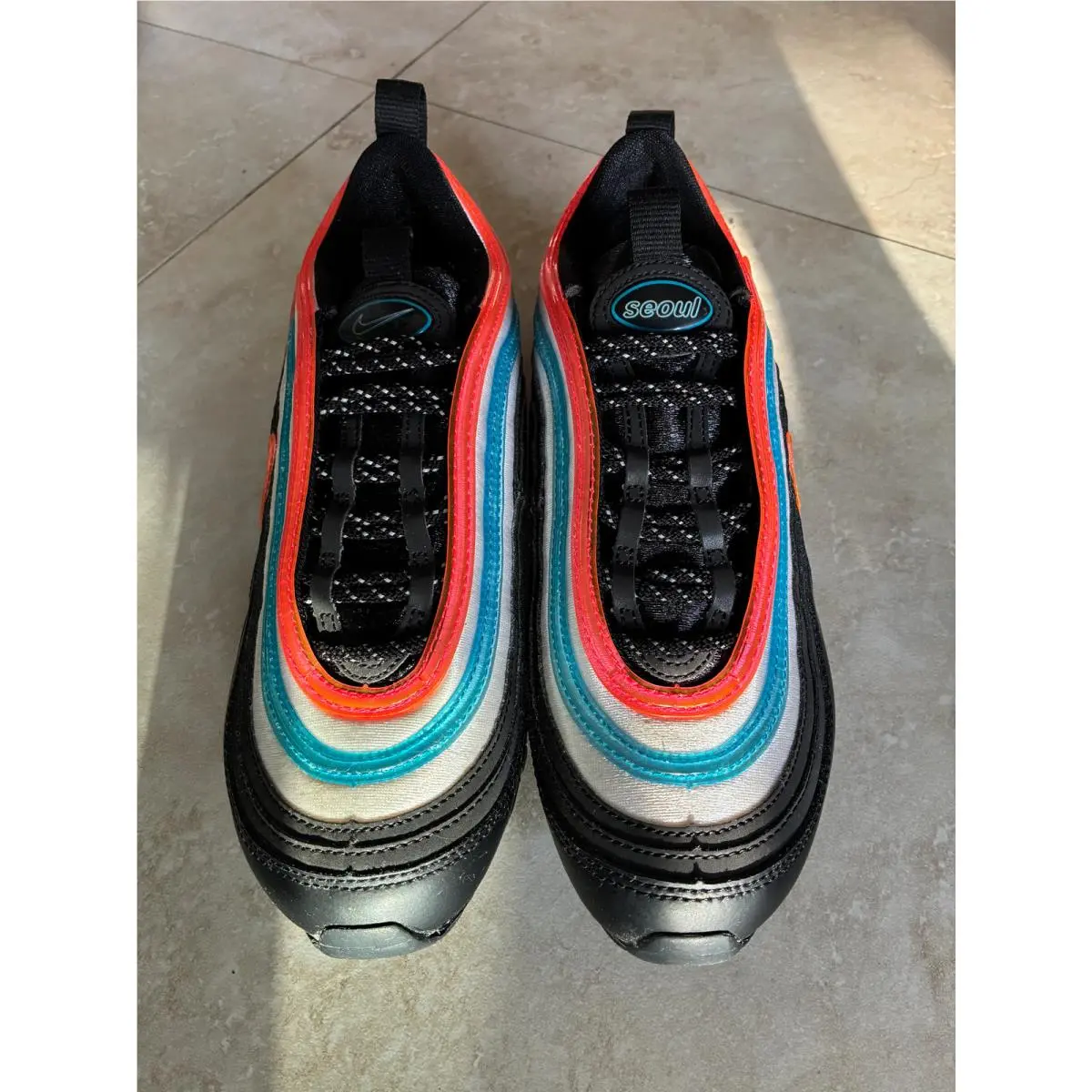 Nike Air Max 97 Neon Seoul GS Size 7Y DS