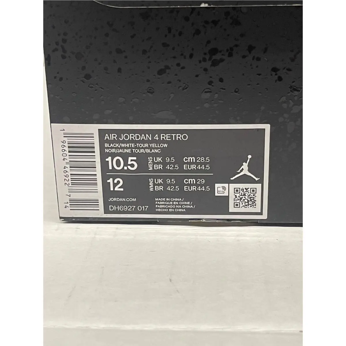 Nike shoes - Air Jordan 4 - Air - Black 9