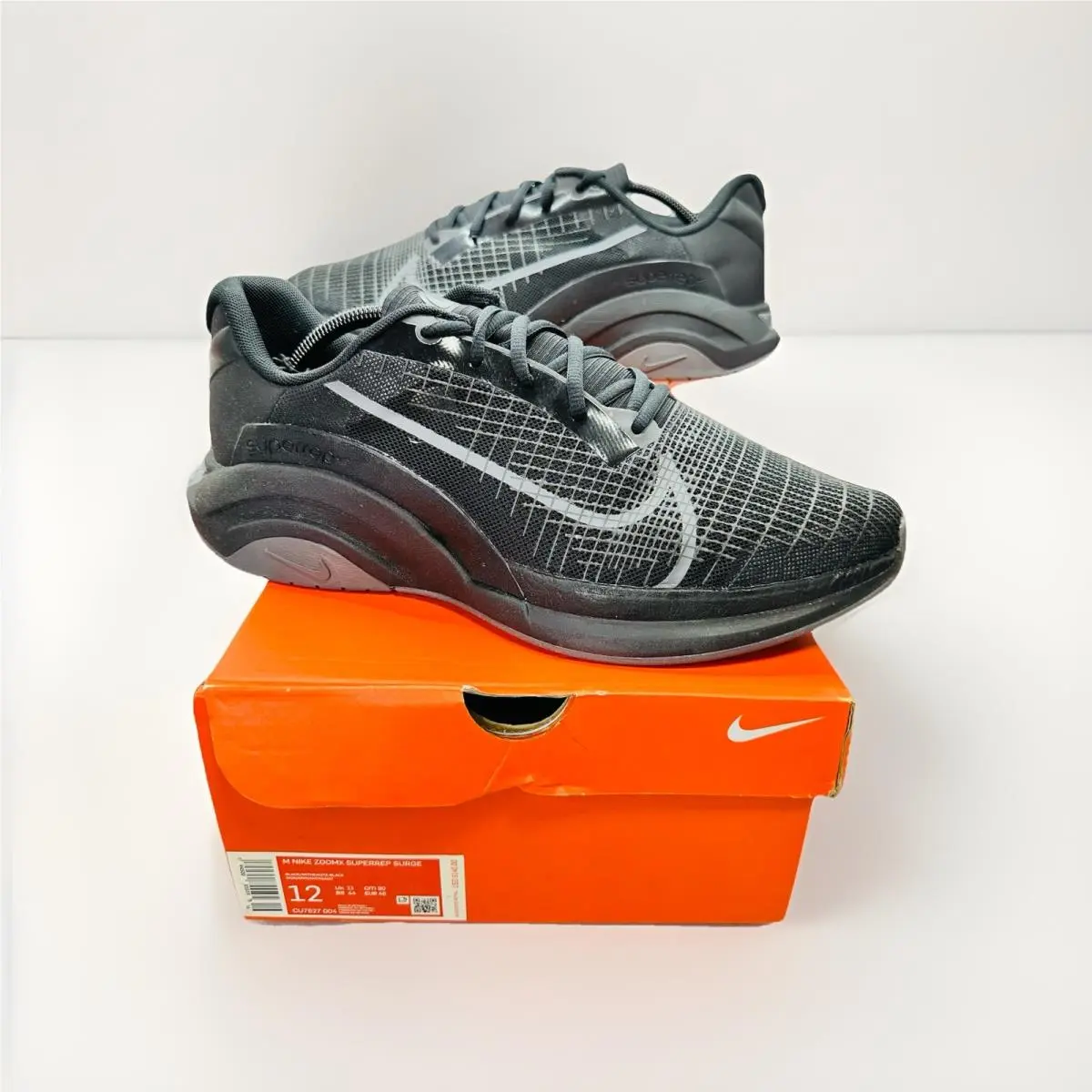 Nike Zoomx Superrep Surge Black Anthracite 2021 Workout Shoes Men’s Size 12