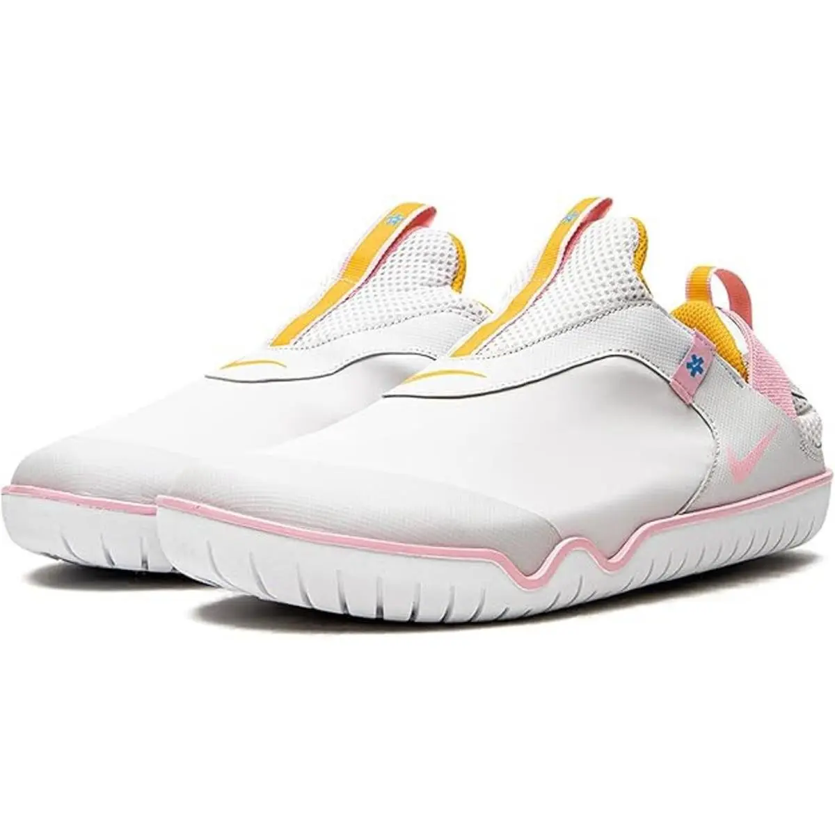 Nike Zoom Pulse Slip On Nurse Medical Shoes Gray Pink Teal Tint 10 Men/11.5 Wmn