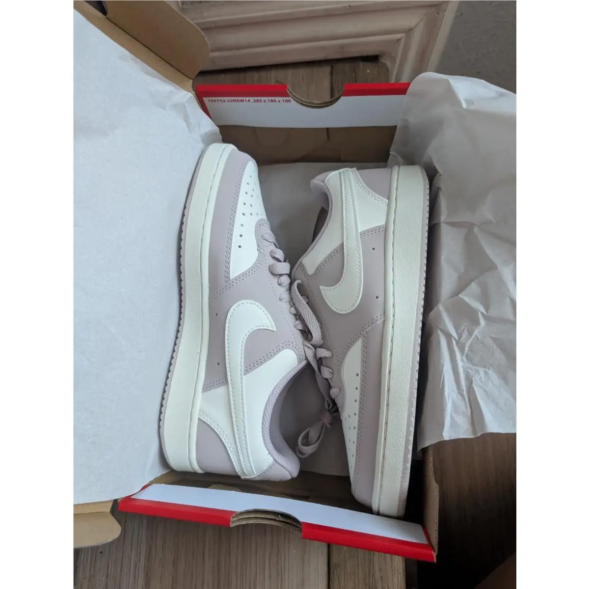 Nike shoes - Nike Court Vision - Court Vision - Violet Platinum/Sail 0