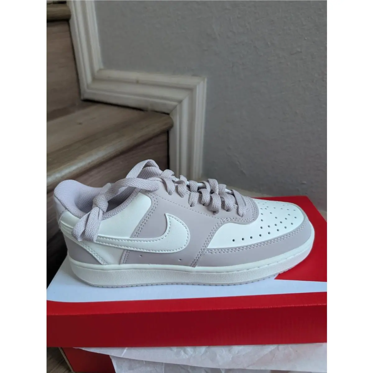 Nike shoes - Nike Court Vision - Court Vision - Violet Platinum/Sail 1