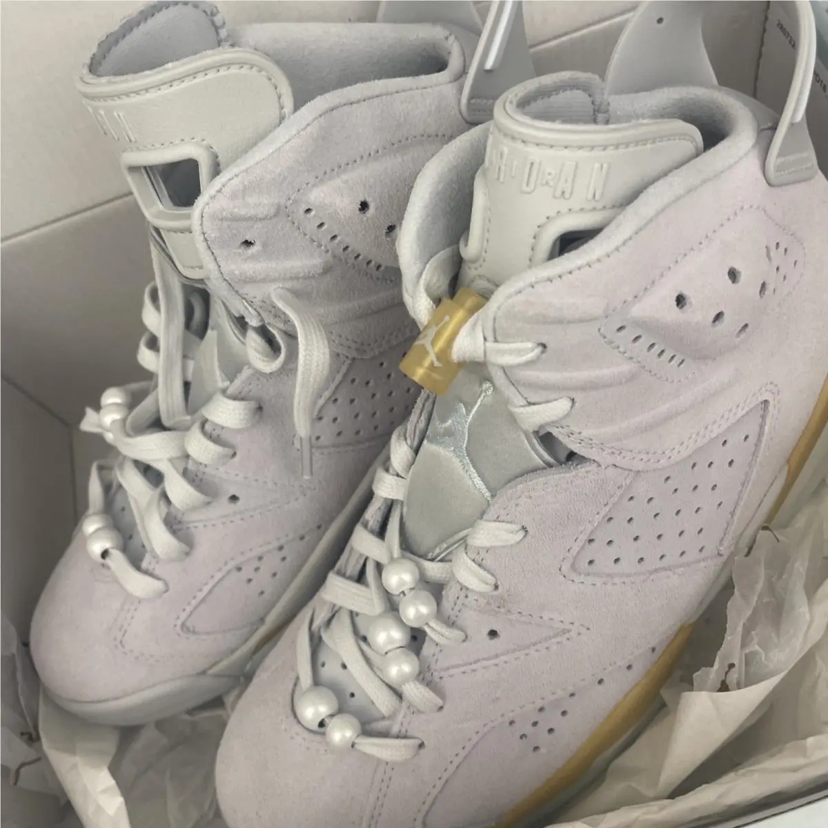 Nike shoes - Air Jordan 6 - Air - White 0