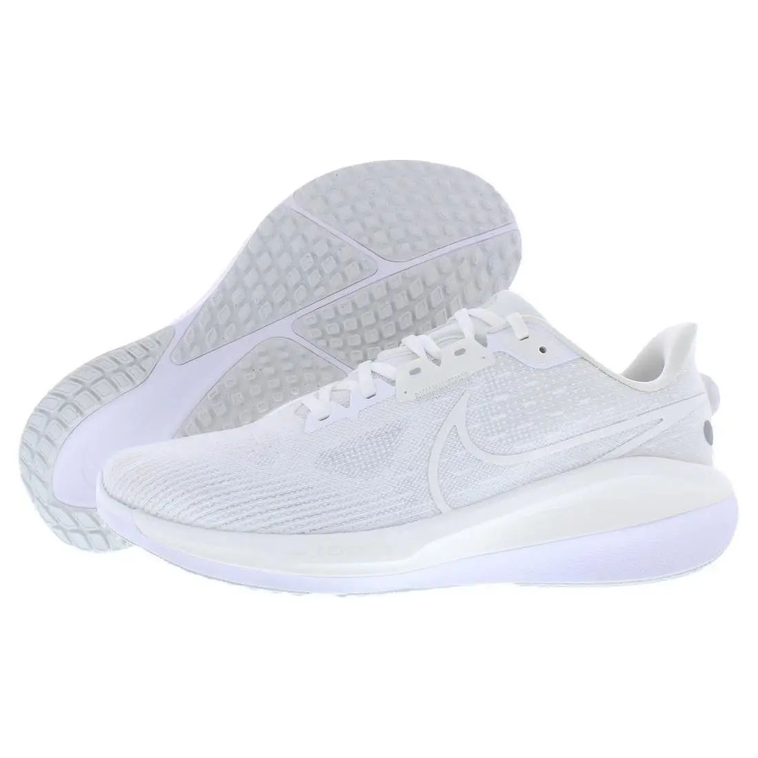 Vomero 17 Unisex Shoes Size 10 Color: White/platinum Tint by Nike