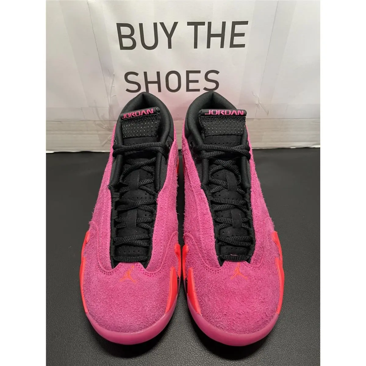 Nike shoes - Air Jordan 14 - Air - DH4121-600 - Pink Blast/Black-Flash Crimson (UPC: 195243500933) 0