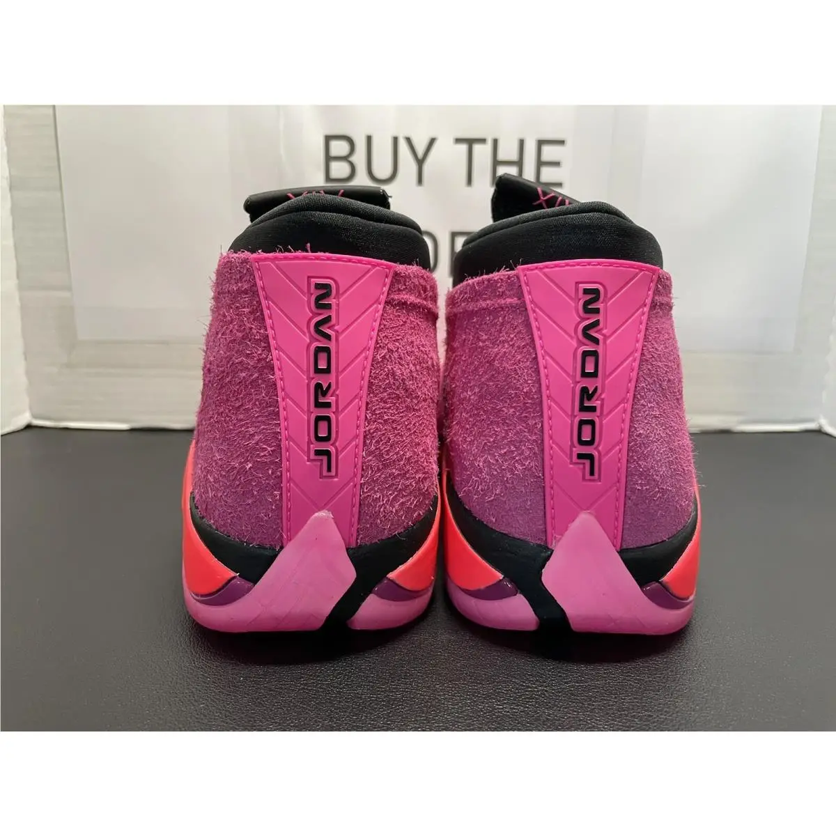 Nike shoes - Air Jordan 14 - Air - DH4121-600 - Pink Blast/Black-Flash Crimson (UPC: 195243500933) 2