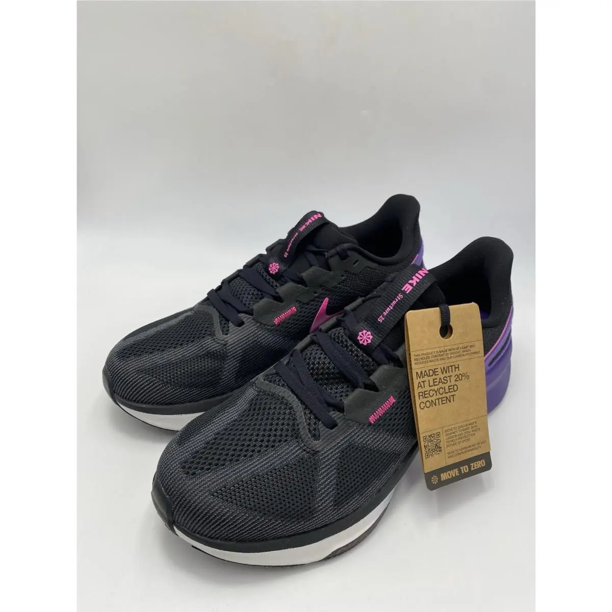 Nike shoes - Nike Air Zoom Structure - Air Zoom Structure - DJ7883 010 - Black/Laser Fuchsia-Anthracite (UPC: 197600663572) 2