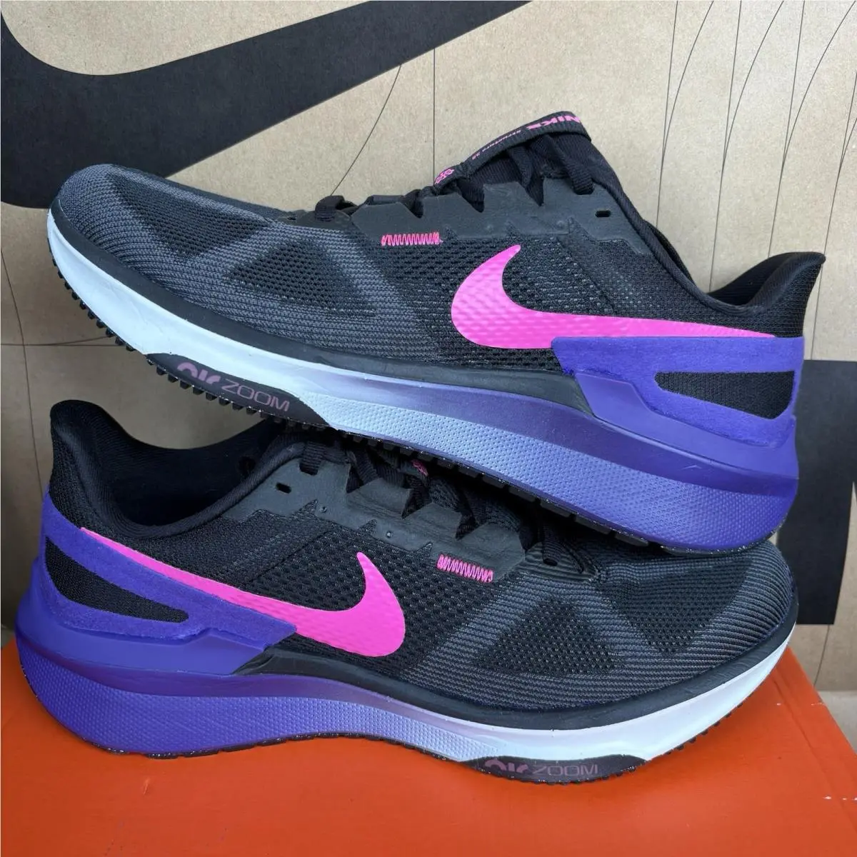 Nike shoes - Nike Air Zoom Structure - Air Zoom Structure - DJ7883-010 - Black 0