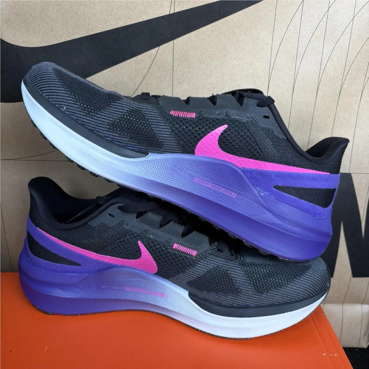 Nike shoes - Nike Air Zoom Structure - Air Zoom Structure - DJ7883-010 - Black 1