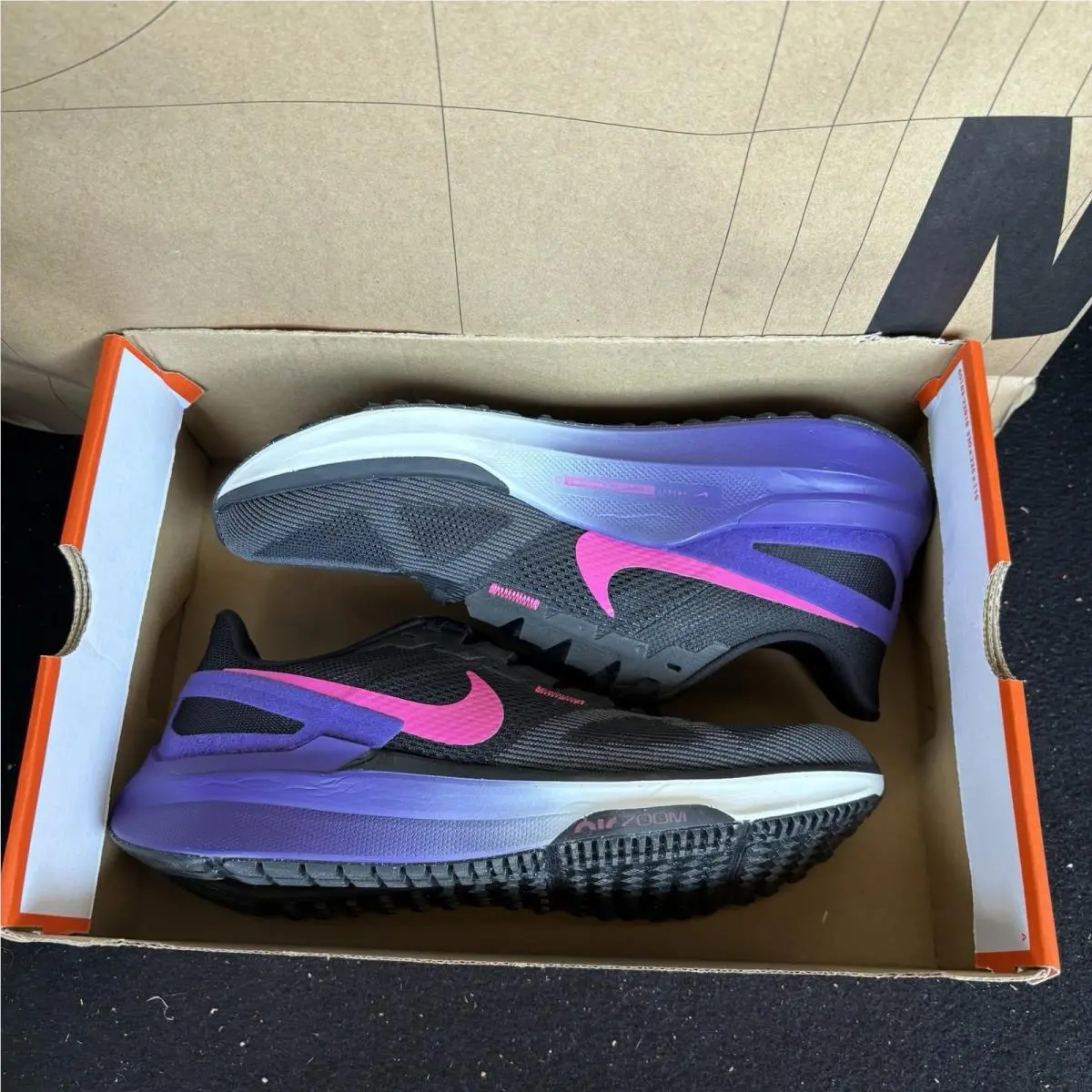 Nike shoes - Nike Air Zoom Structure - Air Zoom Structure - DJ7883-010 - Black 5