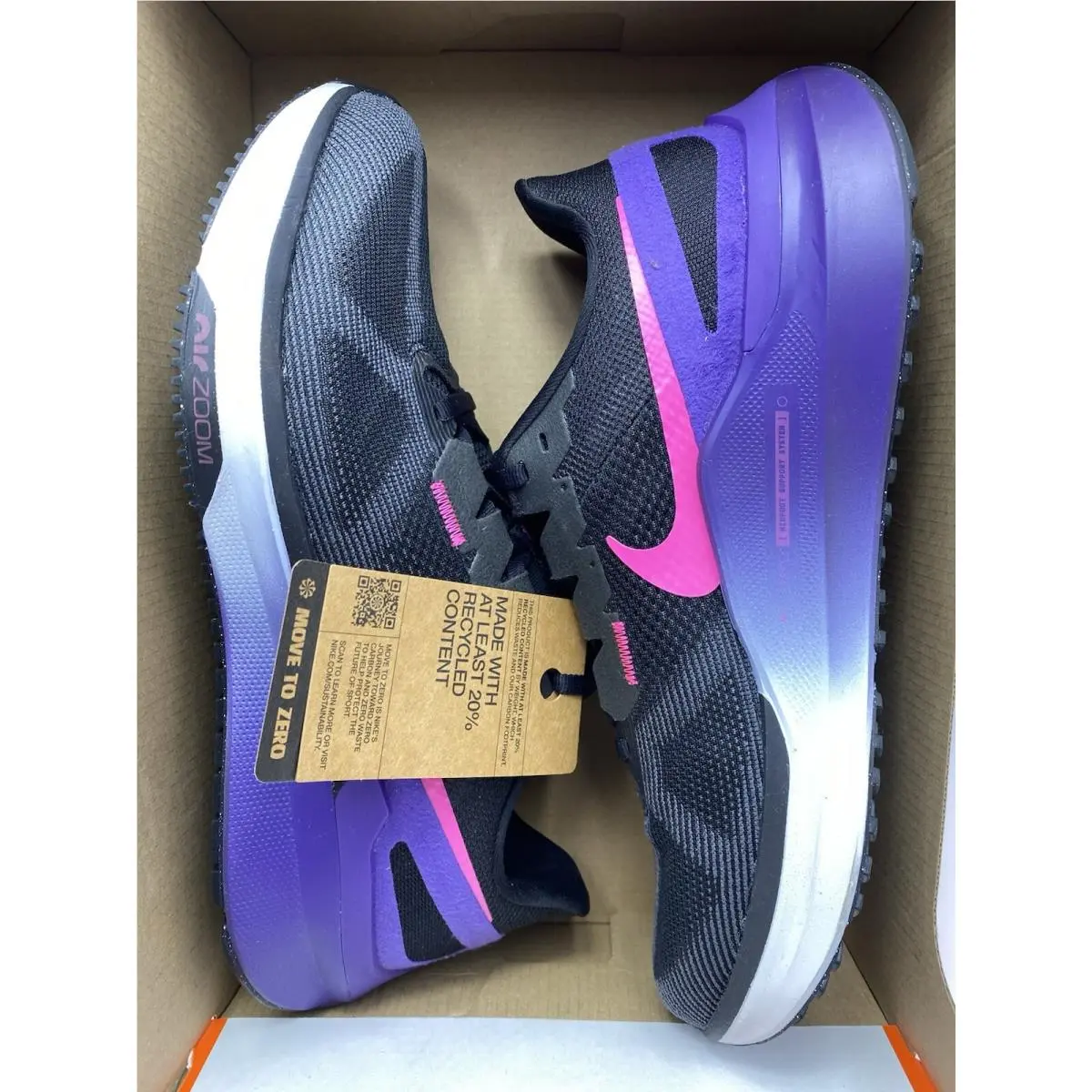 Nike shoes - Nike Air Zoom Structure - Air Zoom Structure - DJ7883 010 - Black/Laser Fuchsia-Anthracite (UPC: 197600663572) 5