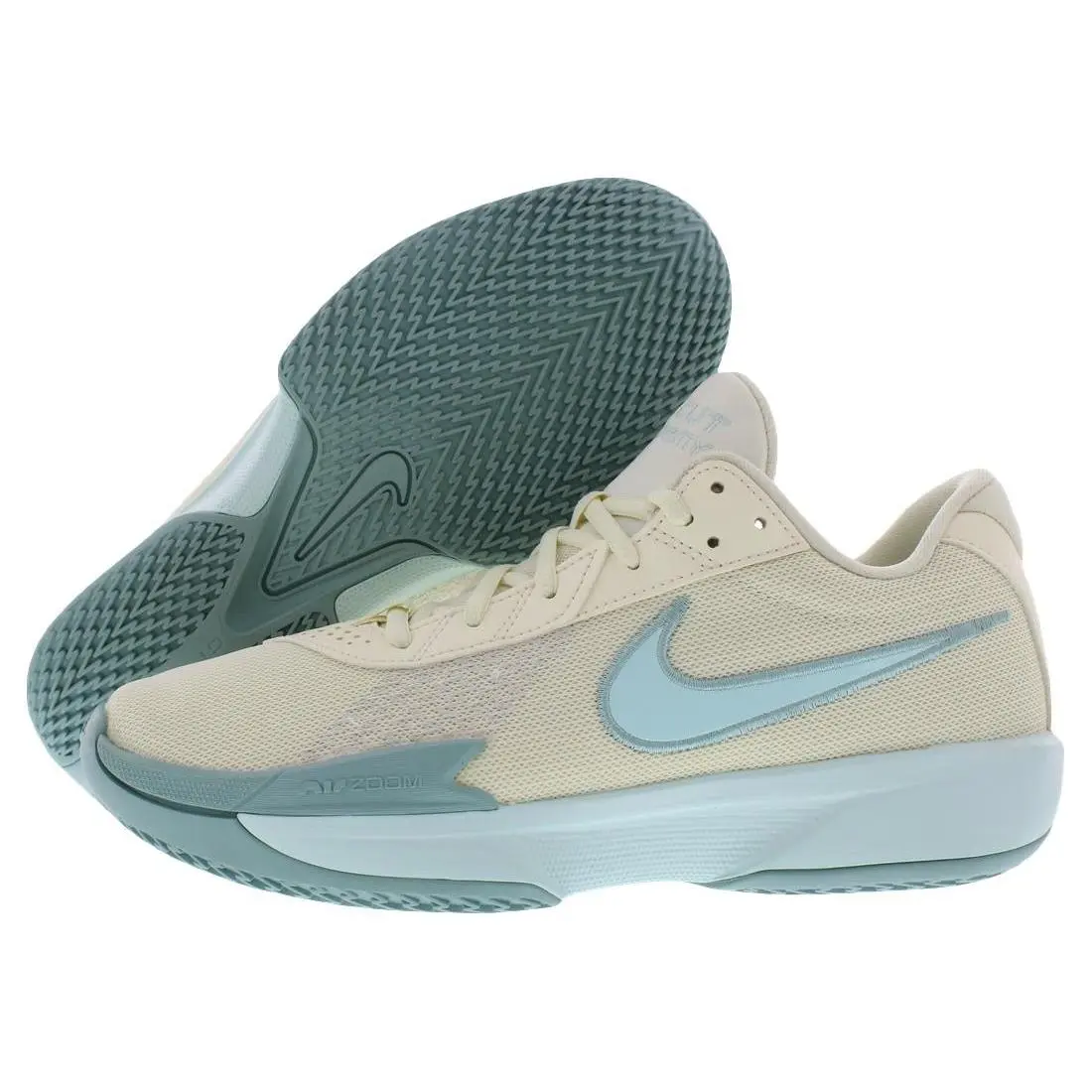 Nike Air Zoom G.t. Cut Academy Unisex Shoes Size 9 Color: Coconut Milk/jade