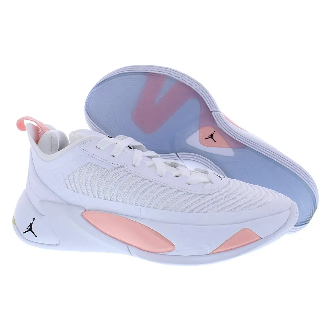 Nike Jordan Luka 1 GS Girls Shoes Size 5 Color: White/black/bleached Coral