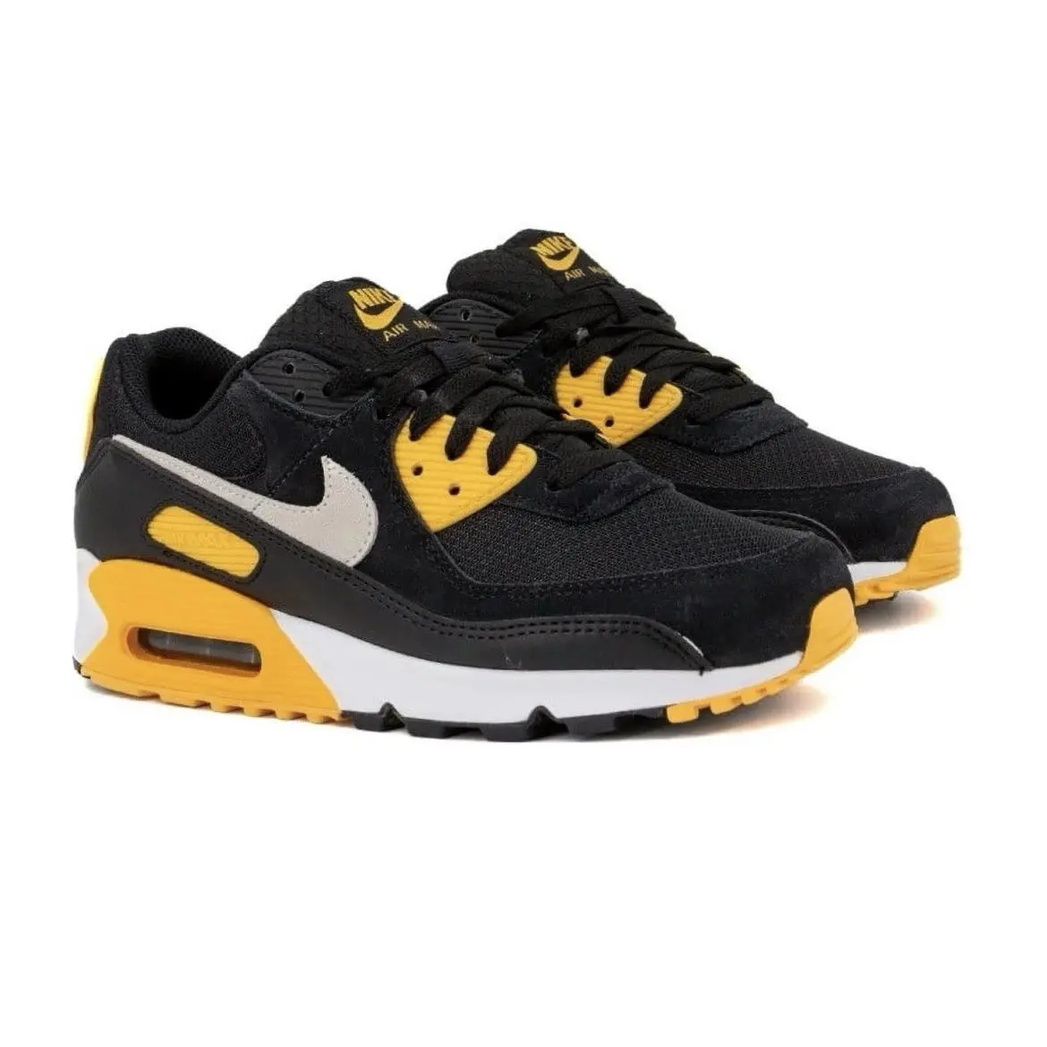 Nike shoes - Nike Air Max 90 - Air Max - FN6958-002 - Black/University Yellow 15