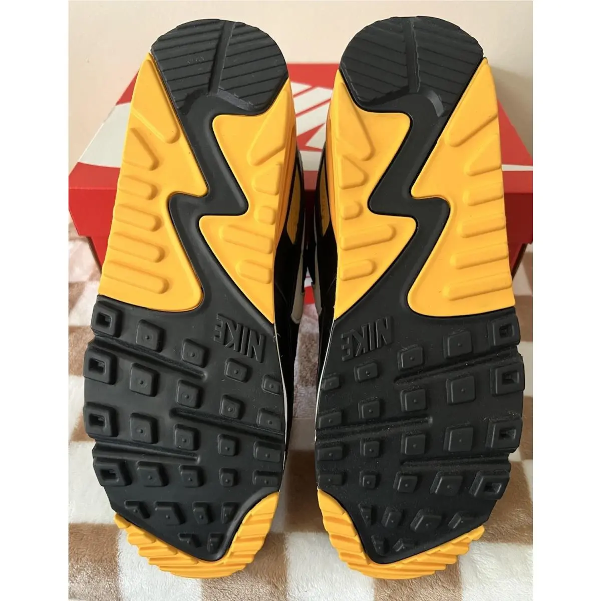 Nike shoes - Nike Air Max 90 - Air Max - FN6958-002 - Black/University Yellow 12