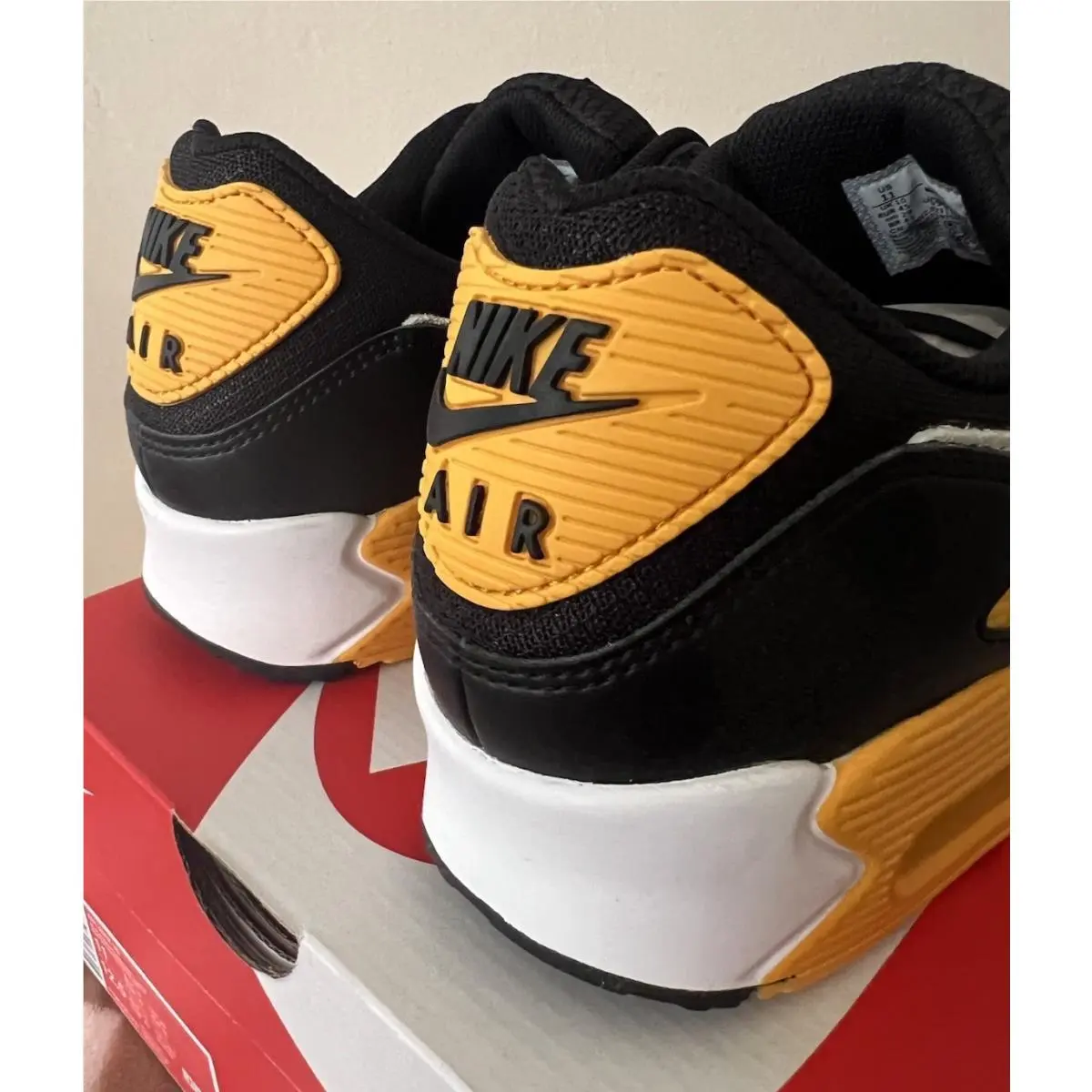 Nike shoes - Nike Air Max 90 - Air Max - FN6958-002 - Black/University Yellow 9