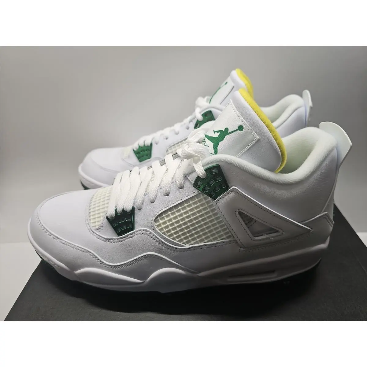 Nike Air Jordan 4 IV Nrg Metallic Green Golf Shoes Size 12.5 CZ2439-100